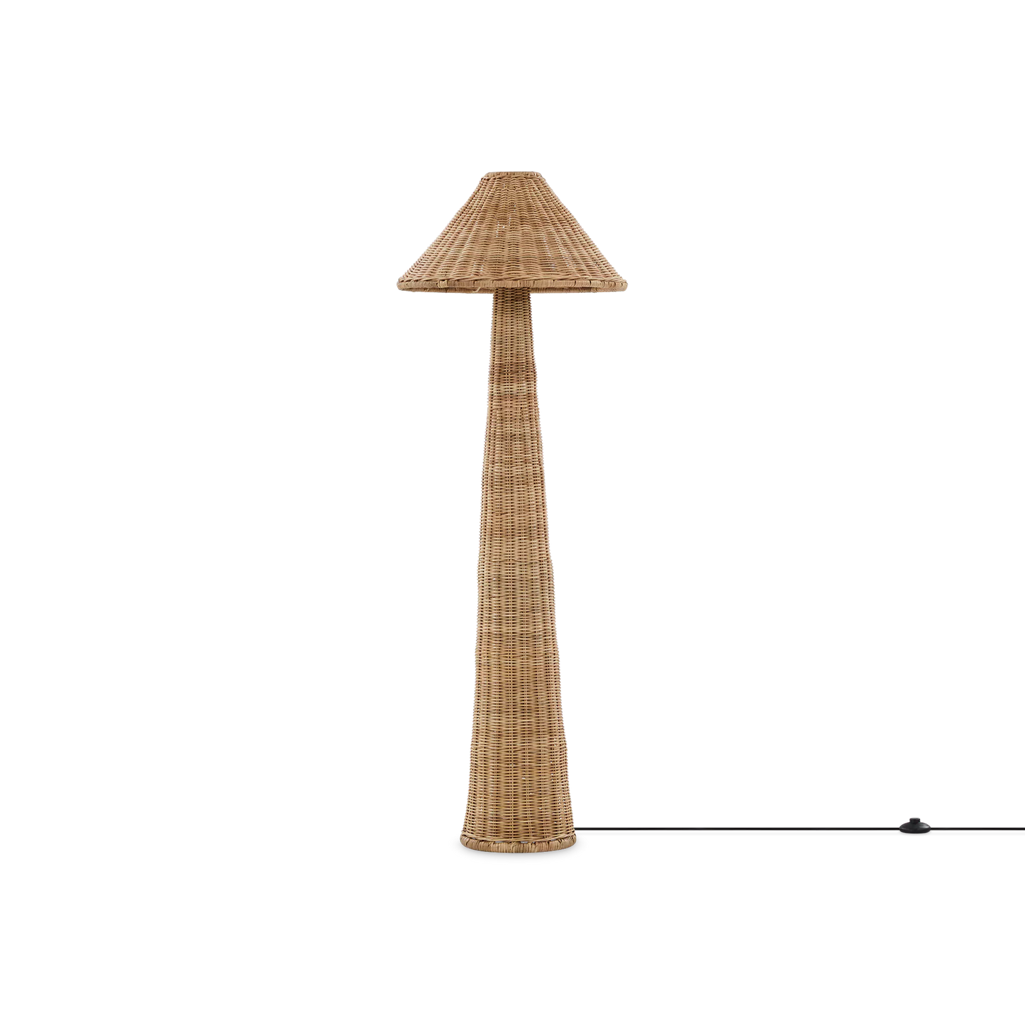 Balamban - lampe sur pied en fibre tressée