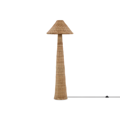 Balamban - lampe sur pied en fibre tressée