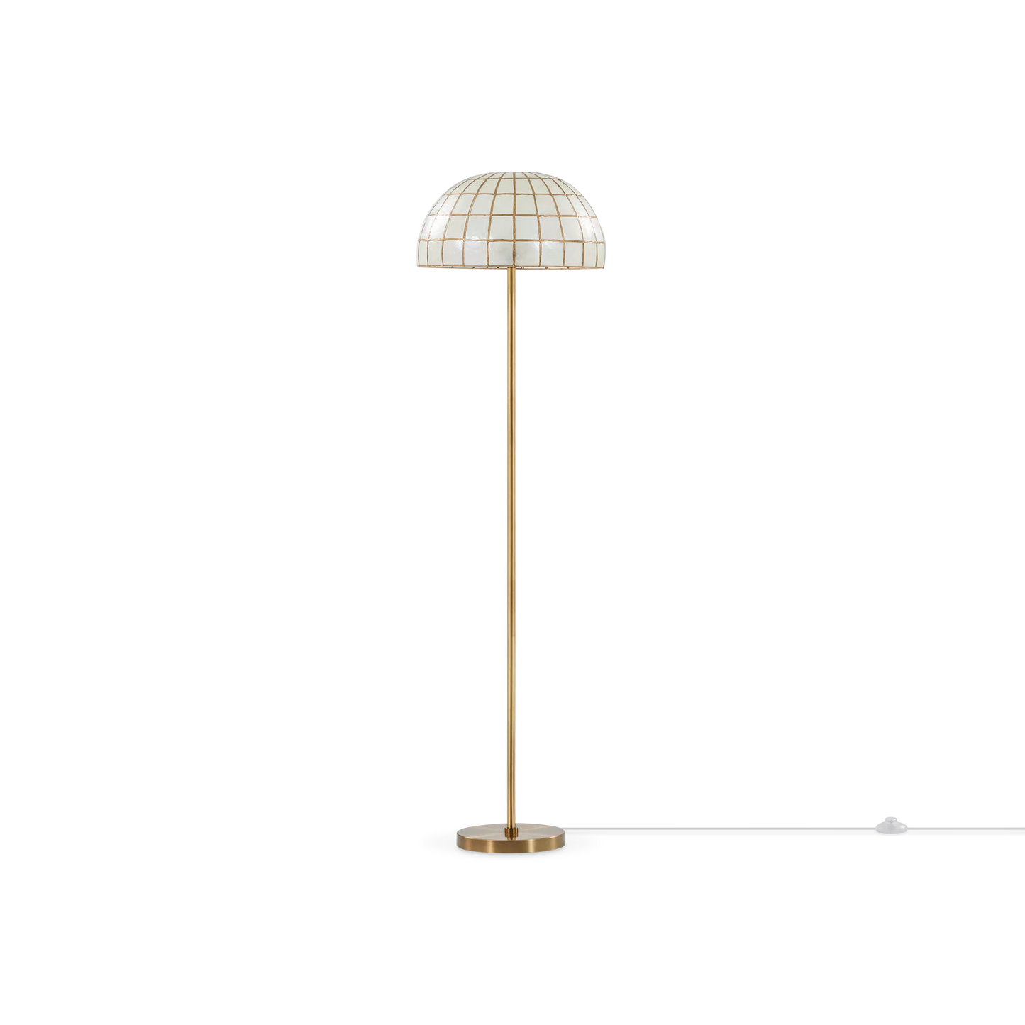 Freedom - lampe sur pied en capiz