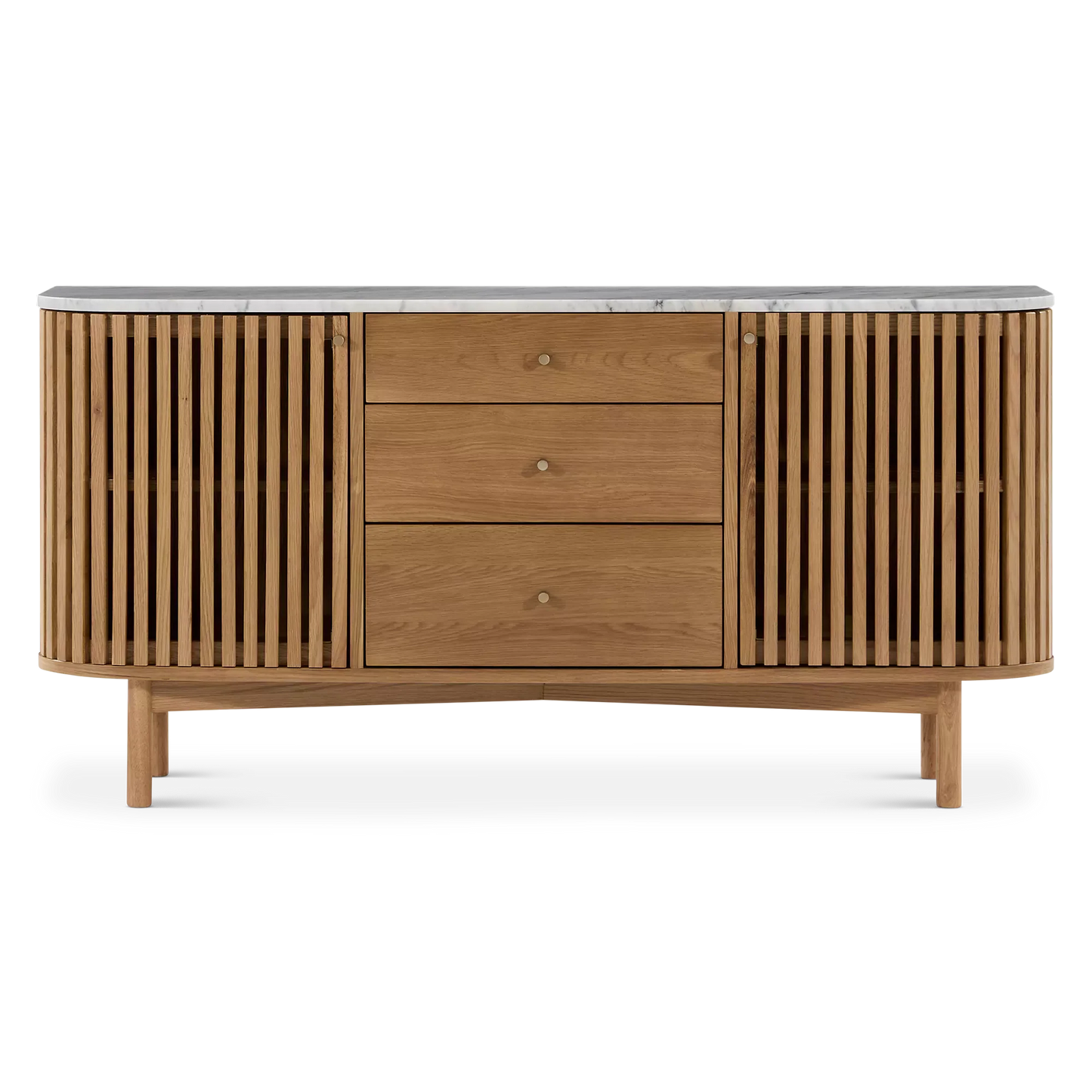 Soho - Buffet en chêne 3 tiroirs