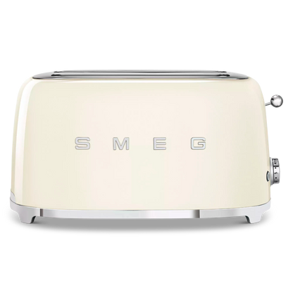 Grille-pain longues 4 tranches 50’s Style par Smeg