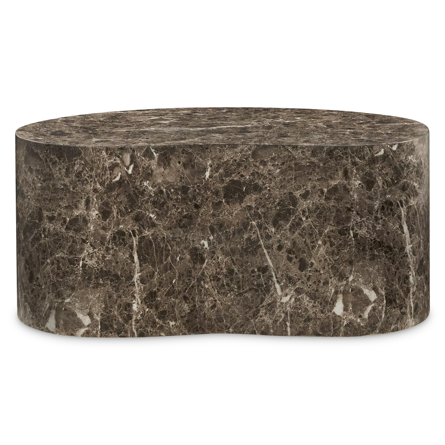 Gabbro - Table basse en béton fibré aspect marbre