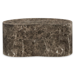 Gabbro - Table basse en béton fibré aspect marbre