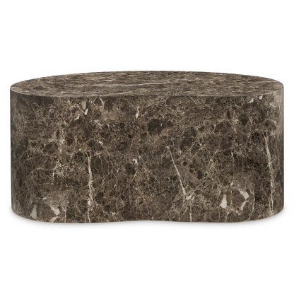 Gabbro - Table basse en béton fibré aspect marbre