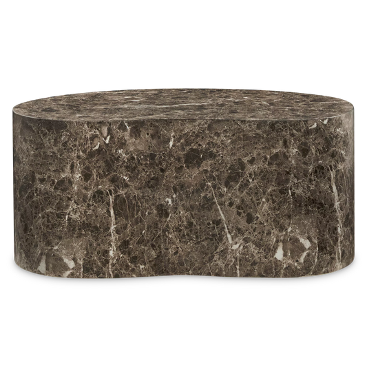 Gabbro - Table basse en béton fibré aspect marbre