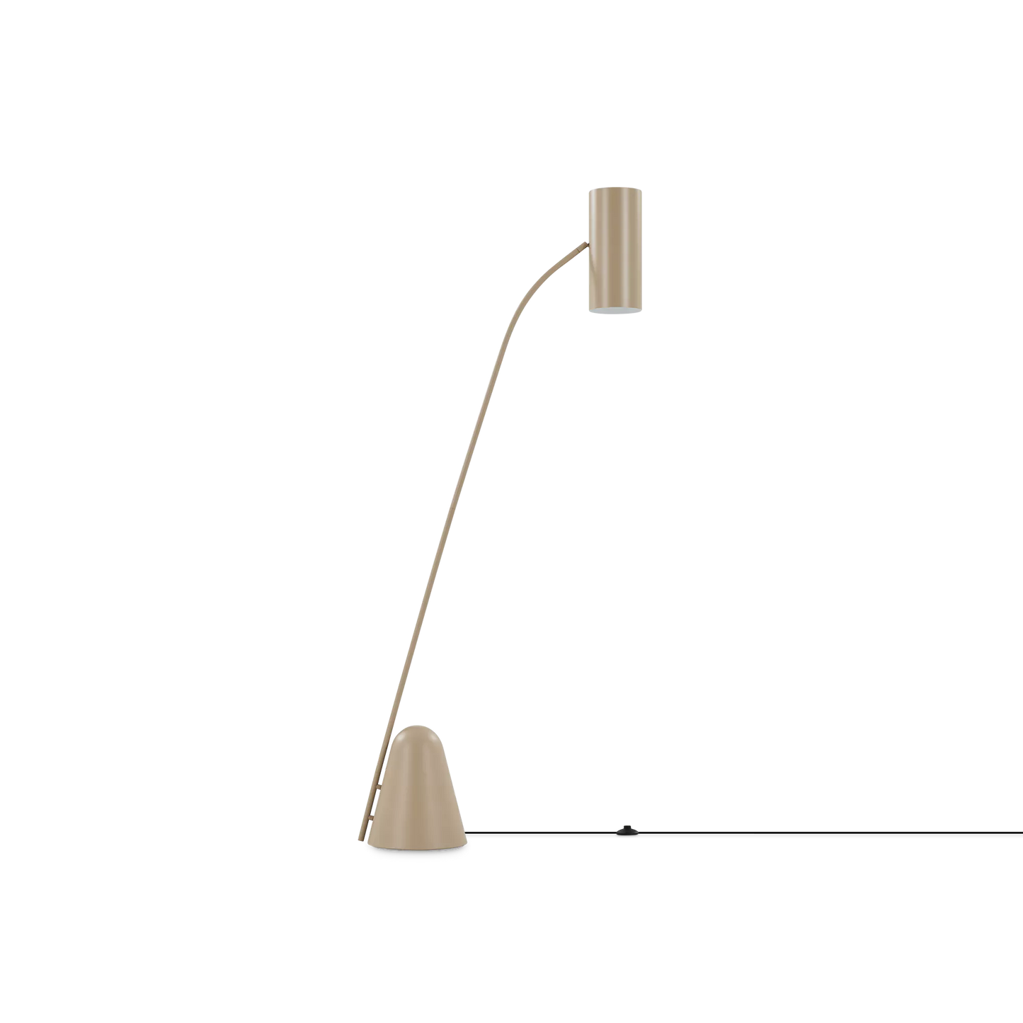 Cialto - grande lampe de plancher en métal