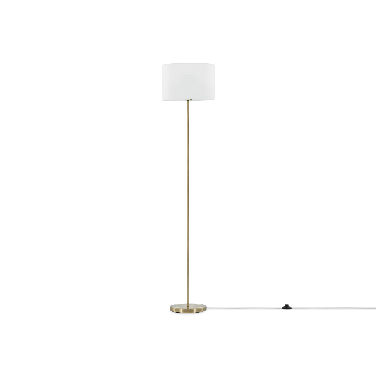 Hotel - lampe de plancher en laiton vieilli