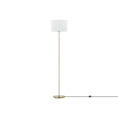 Hotel - lampe de plancher en laiton vieilli