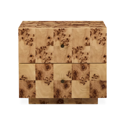 Burl - Table de chevet en bois