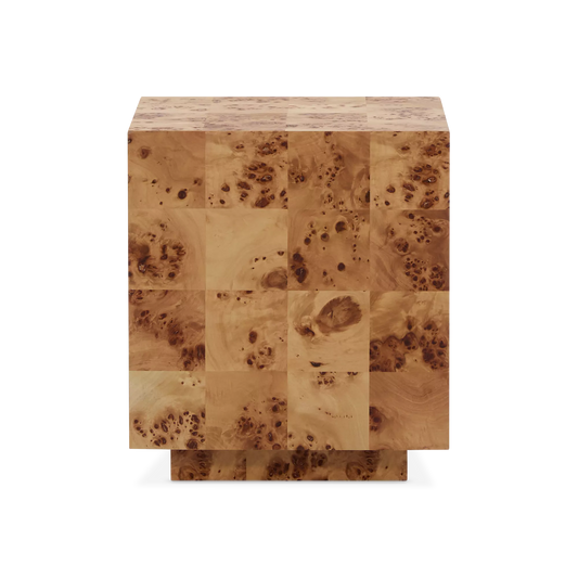 Burl - Wood Side Table