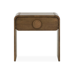 François - Walnut Wood Nightstand