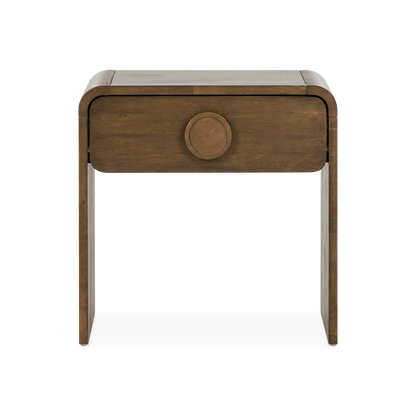 François - Walnut Wood Nightstand