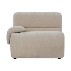 Agadir - fauteuil modulable avec bras gauche