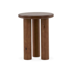 Kara - Round Wood Side Table