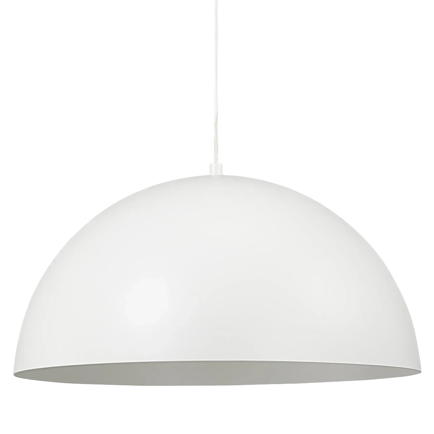 Ozona - large matte off-white ceiling light