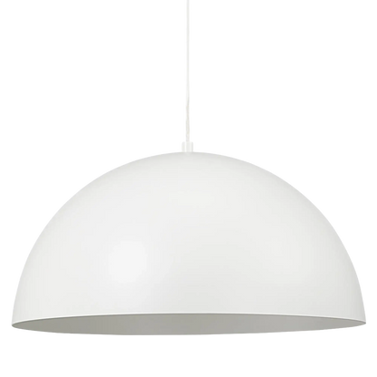 Ozona - large matte off-white ceiling light