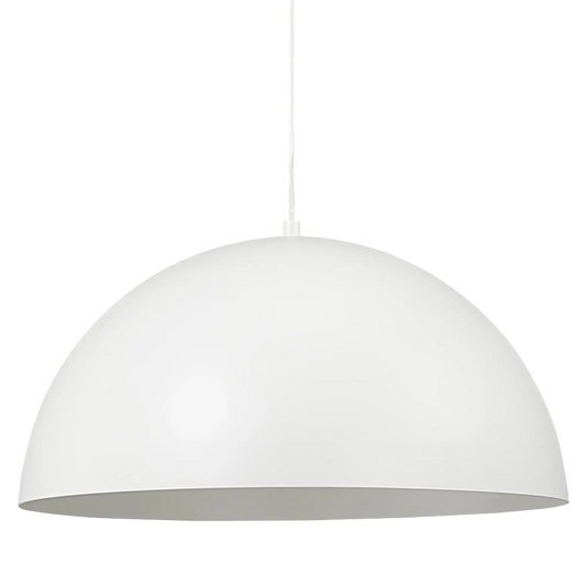 Ozona - large matte off-white ceiling light