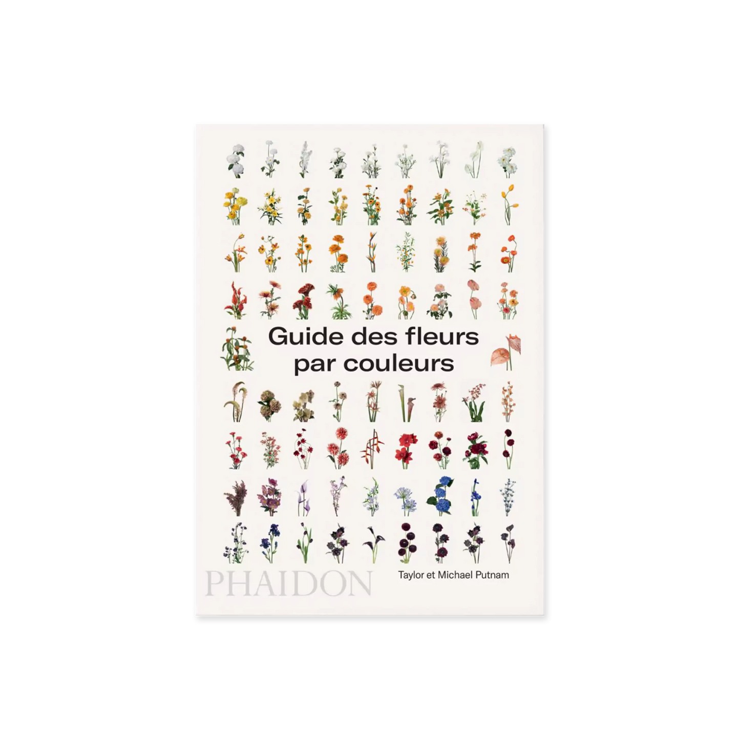 Guide de fleurs par couleur - livre nuancier floral
