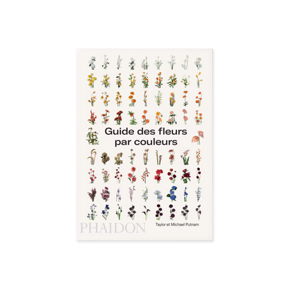 Guide de fleurs par couleur - livre nuancier floral