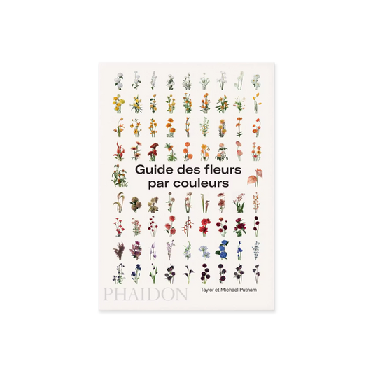 Guide de fleurs par couleur - livre nuancier floral