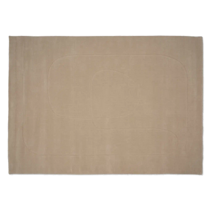 Cursive Expanse - Handcrafted Rug