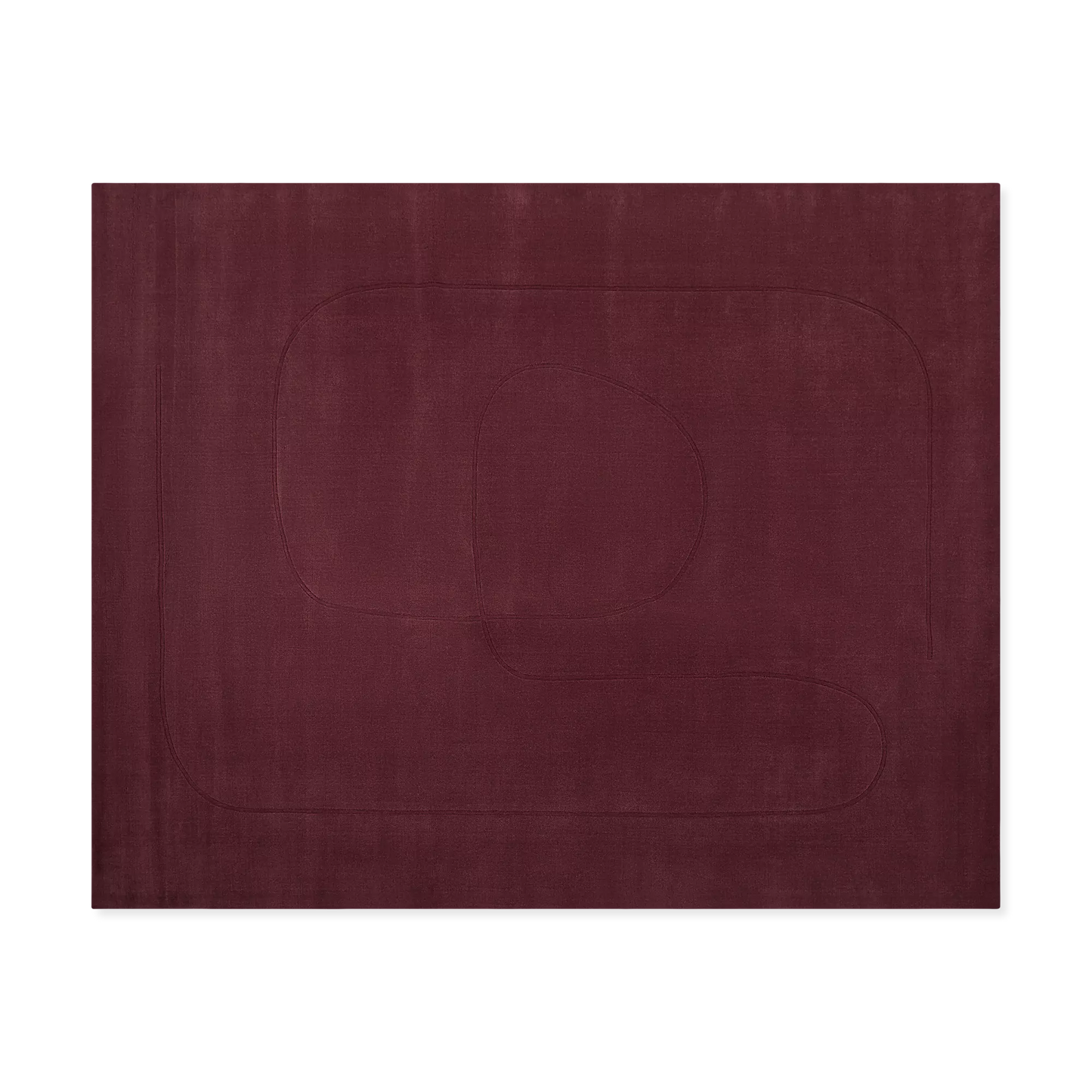 Cursive Expanse - Handcrafted Rug