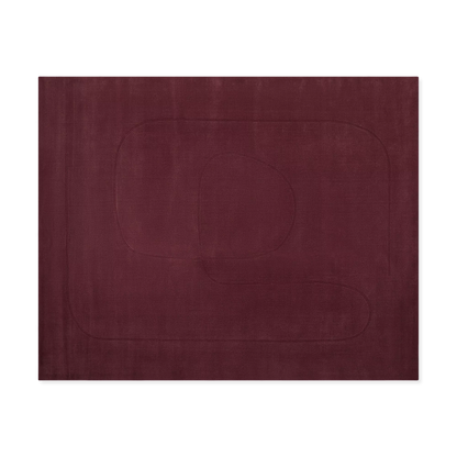 Cursive Expanse - Handcrafted Rug