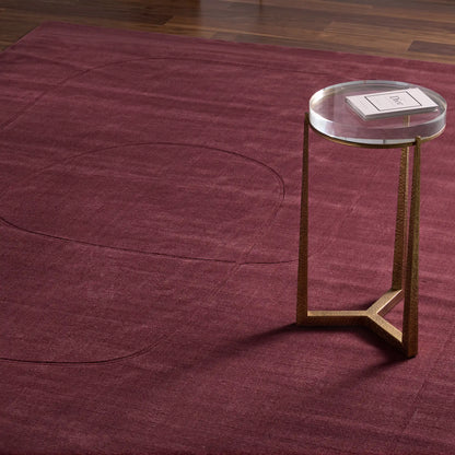 Cursive Expanse - Handcrafted Rug