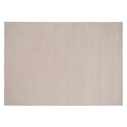 Geometric Maze - Handcrafted Rug