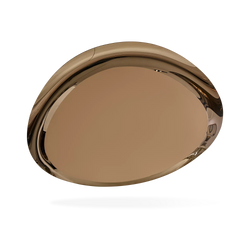 Ascot Magnum - Miroir en bronze par Cattelan Italia