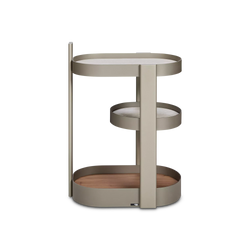Tonic - Metal Serving Cart by Cattelan Italia