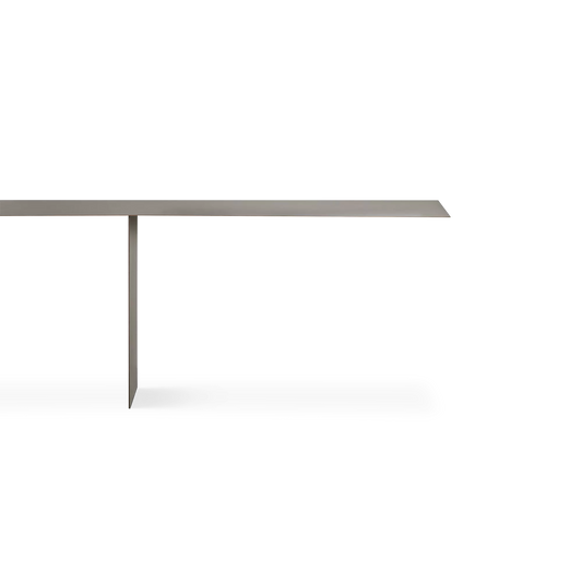 Tee - Table console en bronze par Cattelan Italia