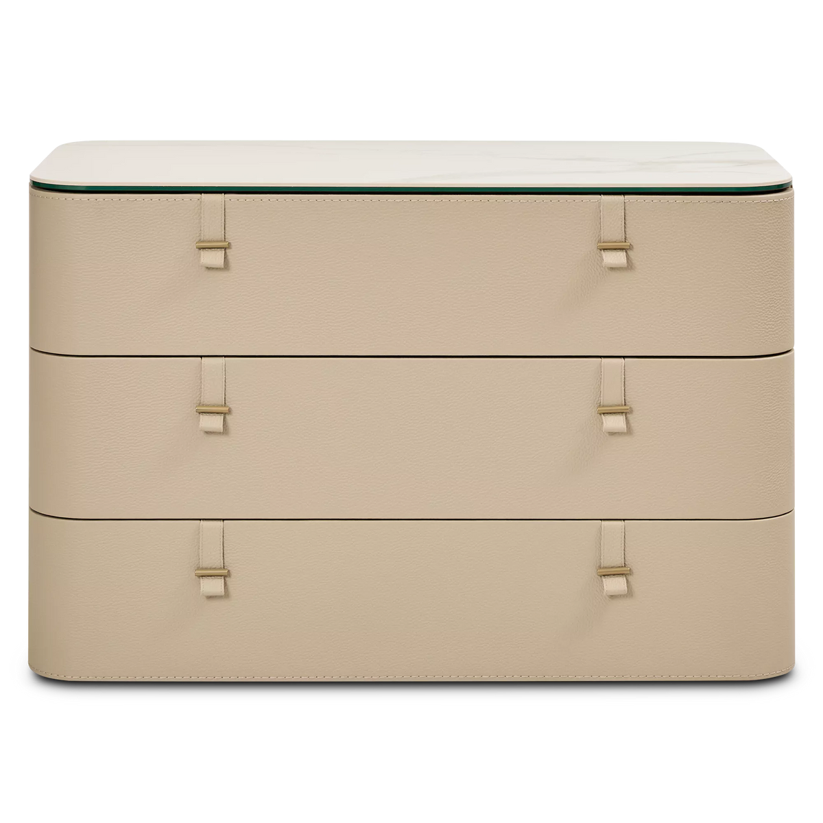 Gregory - Commode en cuir par Gamma