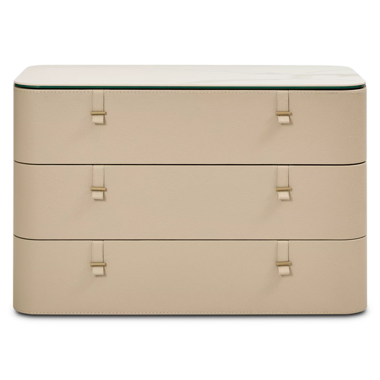 Gregory - Leather Dresser by Gamma
