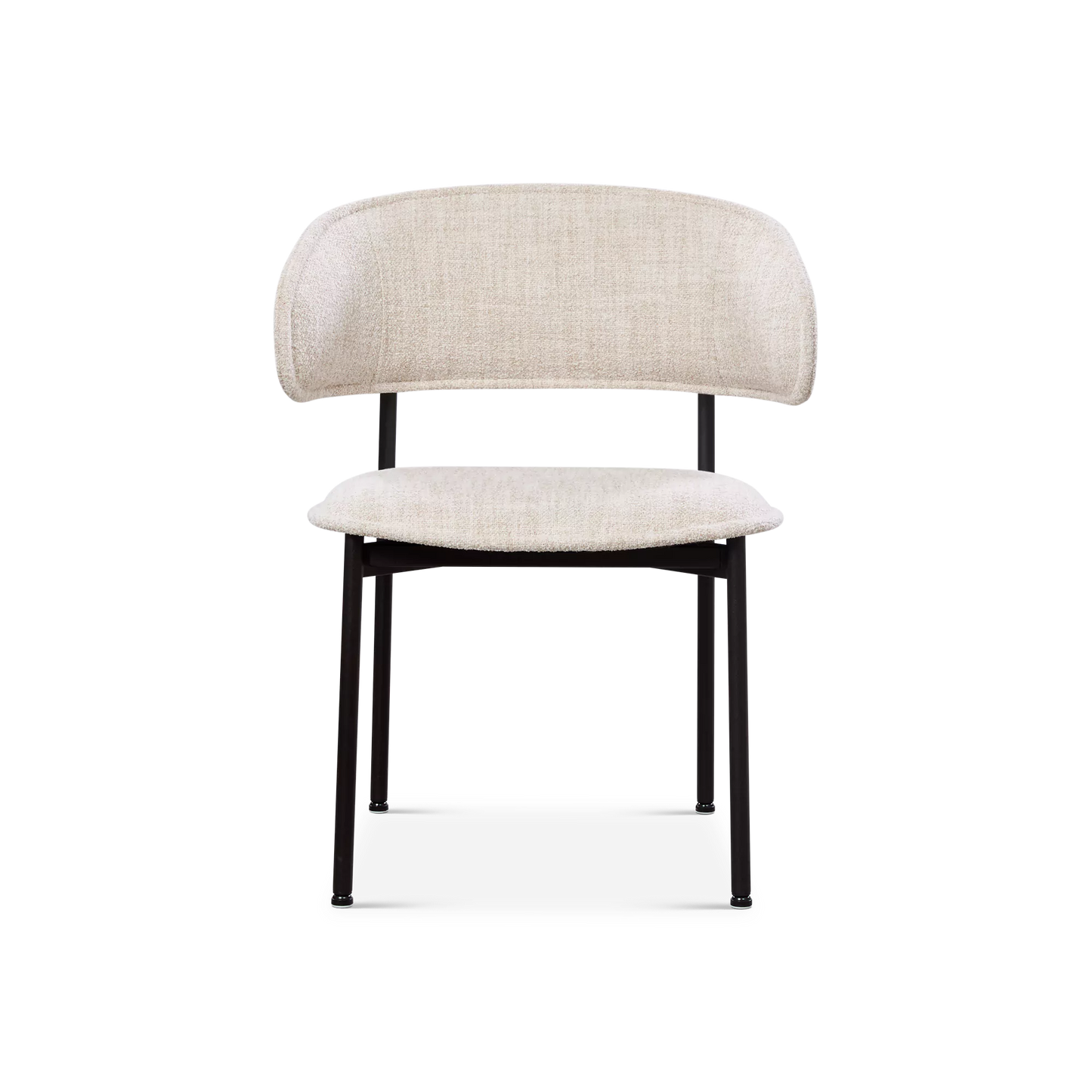Chloe - Chaise de salle à manger en tissu par Trica