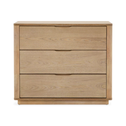 Maiko - Wood Dresser with 3 Drawers