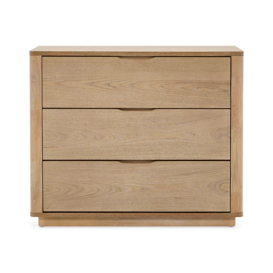 Maiko - Wood Dresser with 3 Drawers