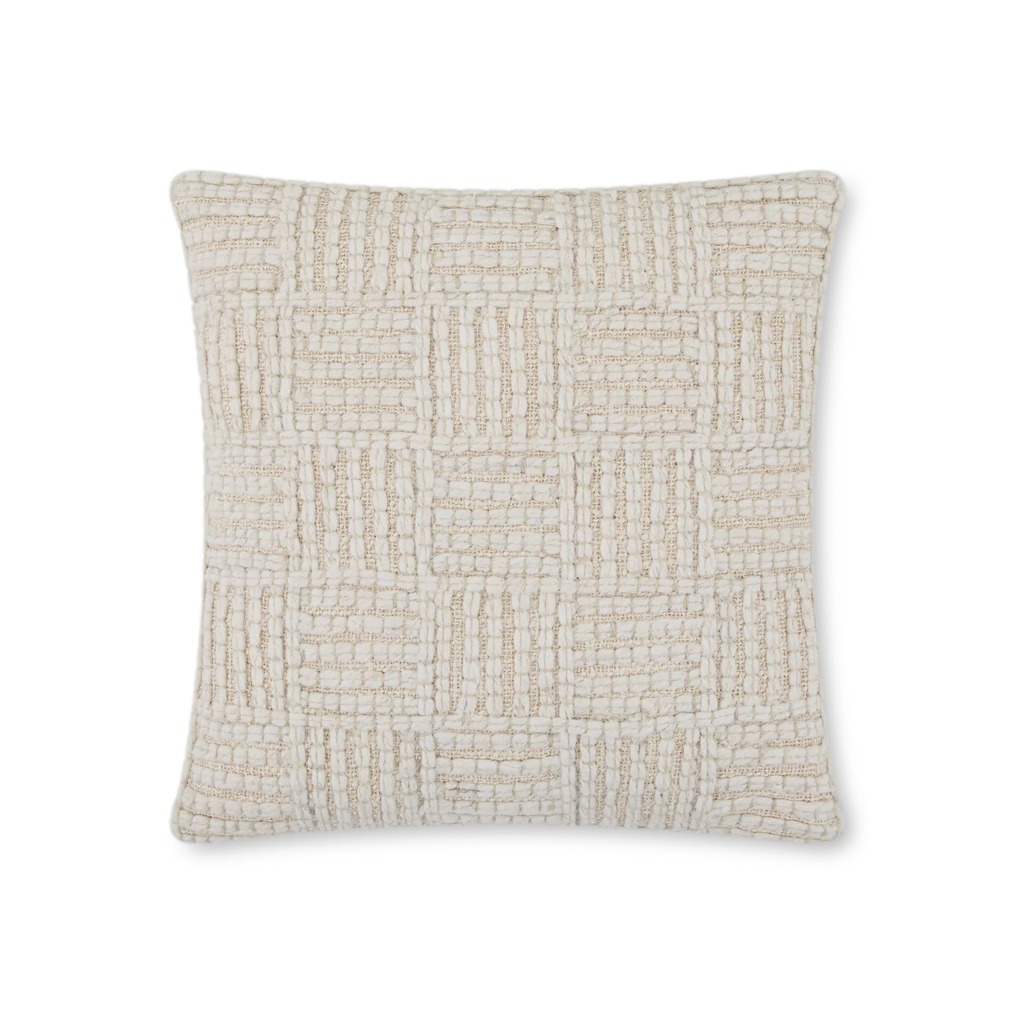 Campie - Textured Graphic Cotton Cushion