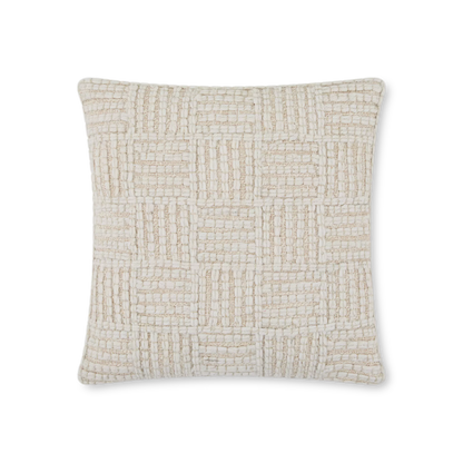 Campie - Textured Graphic Cotton Cushion