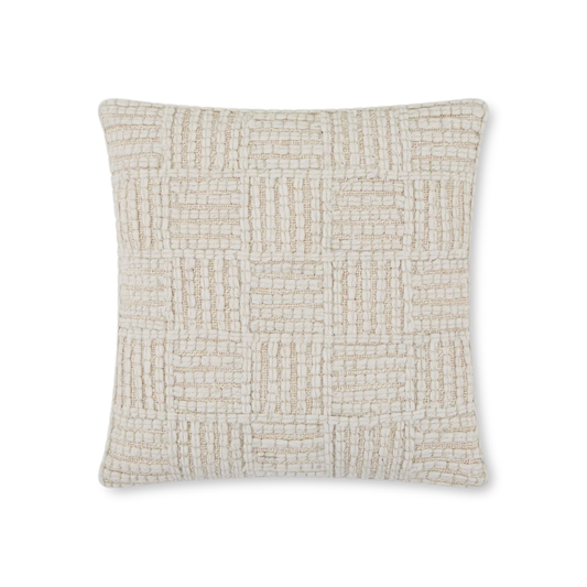 Campie - Textured Graphic Cotton Cushion