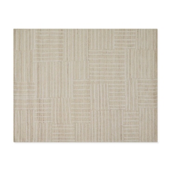 Kubusi - tapis en coton et laine à motif quadrillé