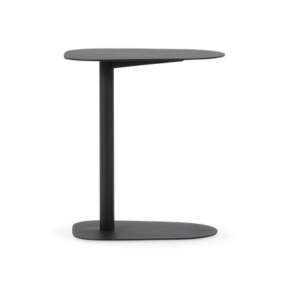 Lolly, Table d'appoint ovale extérieure en aluminium