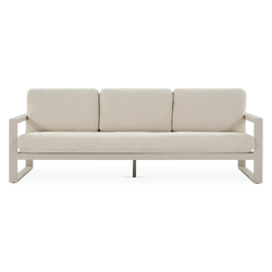 Body - Canapé 3 places extérieur en aluminium