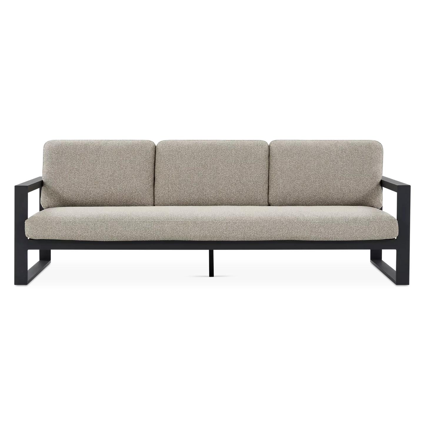 Body - Canapé 3 places extérieur en aluminium