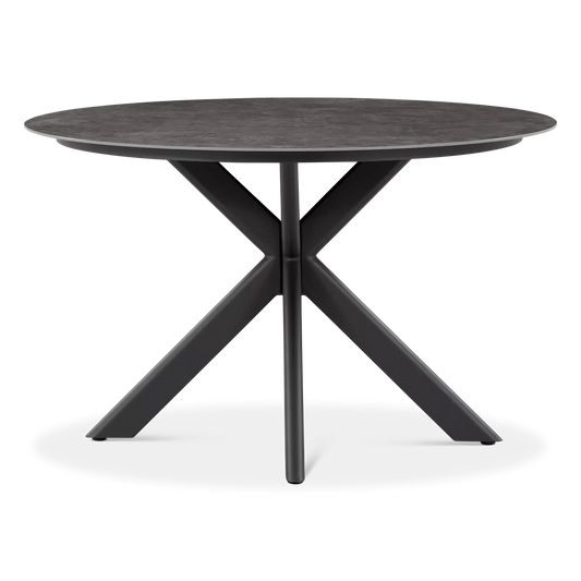 Bisoux - Table de salle à manger extérieure en céramique