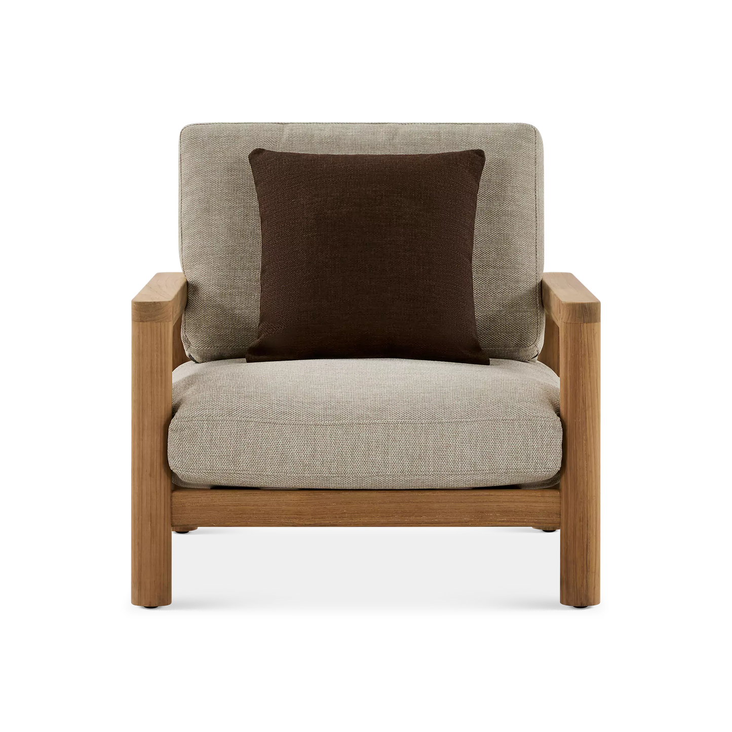 Julio - Outdoor Teak Deep Lounge Chair