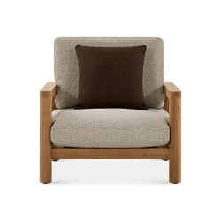 Julio - Outdoor Teak Deep Lounge Chair