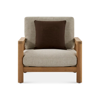 Julio - Outdoor Teak Deep Lounge Chair