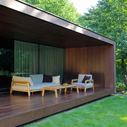Julio - Outdoor Teak 3-Seater Sofa