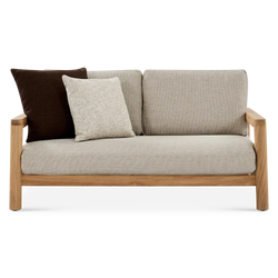 Julio - Outdoor Teak 2-Seater Sofa